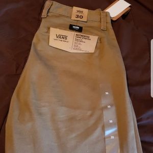 Mens Van's pants size 30x32